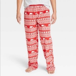 Target red and white Christmas pajama pants